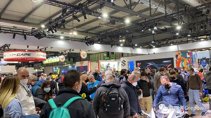 意大利EICMA雙輪車展會現場