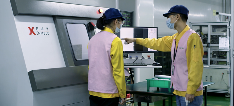 自主研發X-ray出貨全檢